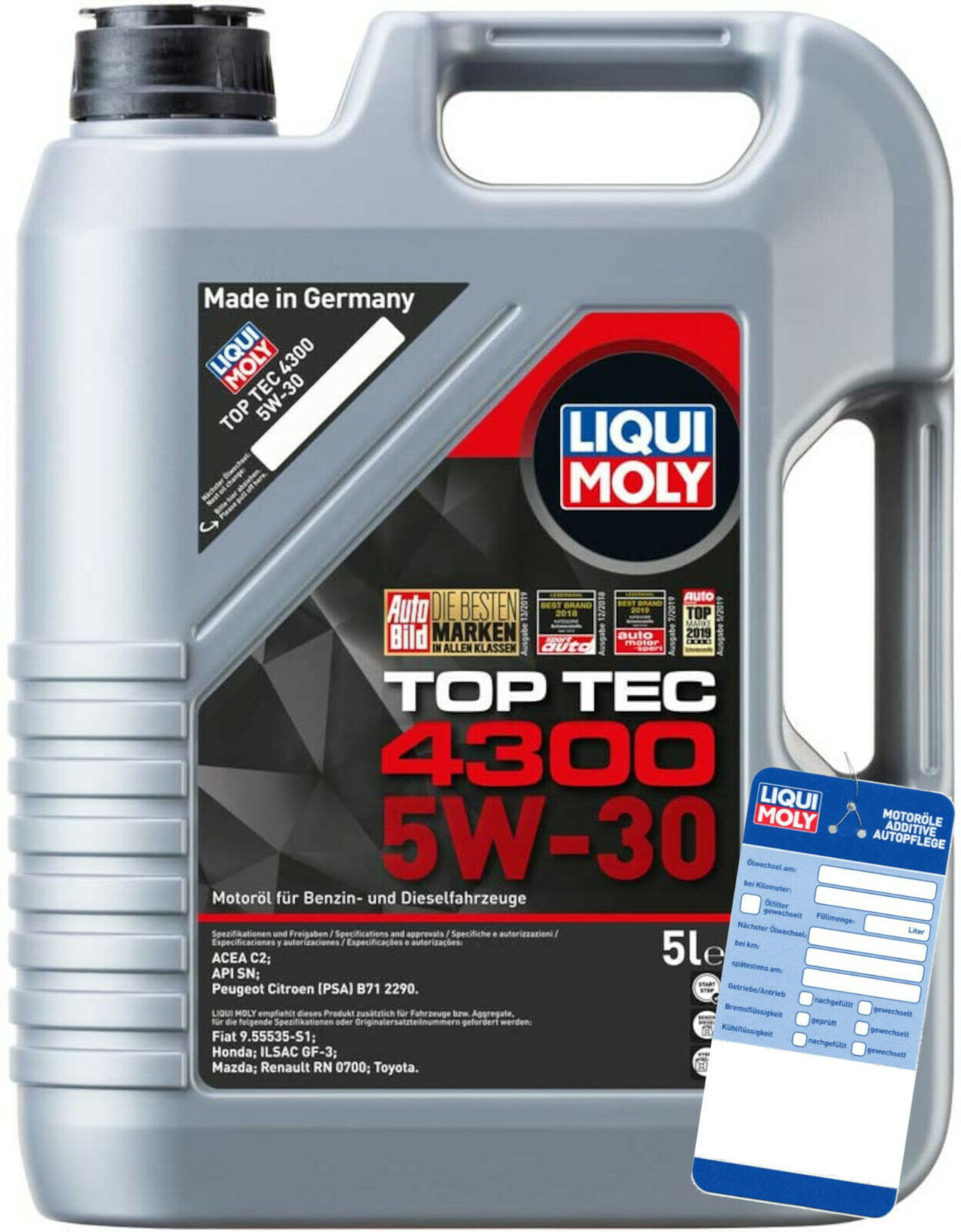 Motoröl Top Tec 4300 5W-30